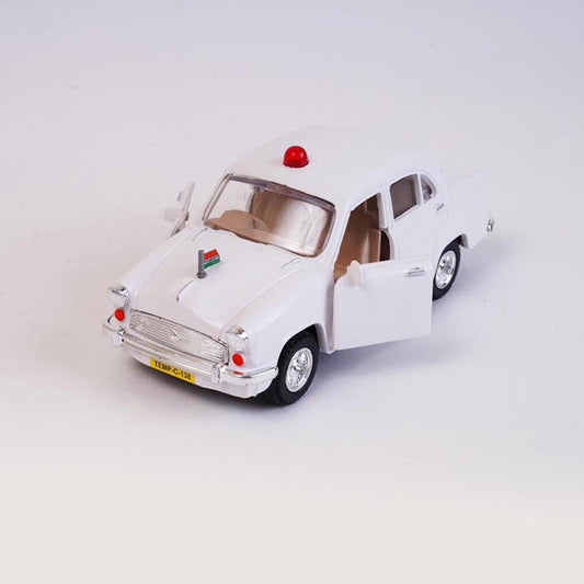 Centy Toys Plastic Vip Ambassador Toy Car, White, Kid