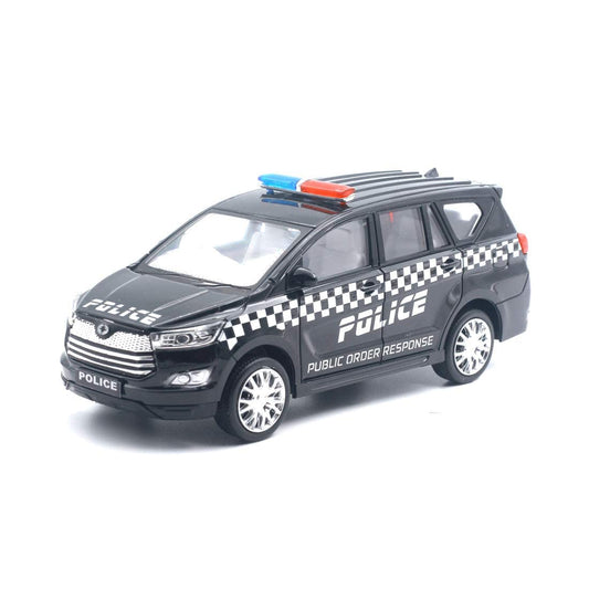 Centy Plastic Pull-Back Police Car – Miniature Patrol Vehicle with Realistic Graphics