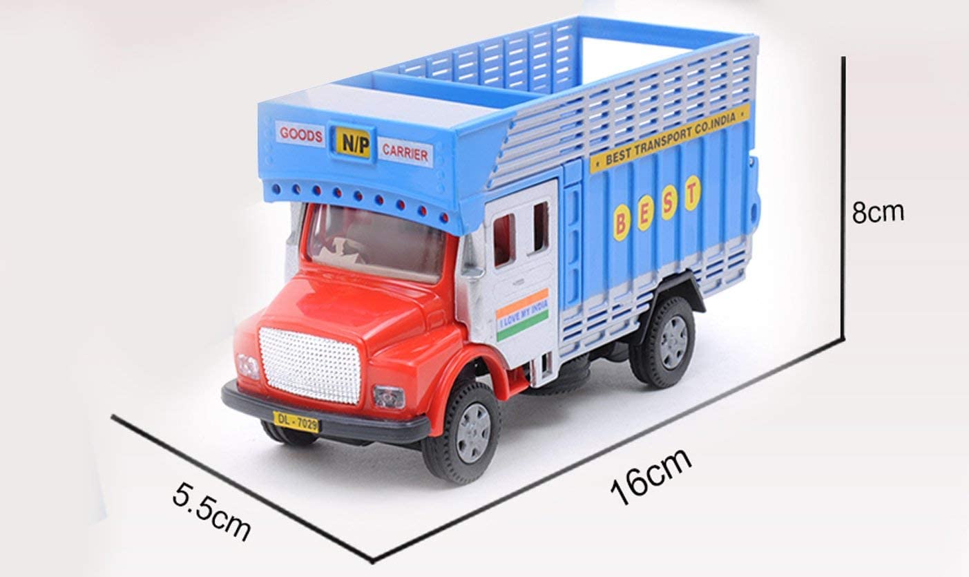 Public Truck – Heavy-Duty Pull-Back Toy Vehicle for Kids | Rugged Design with Free Wheel Action