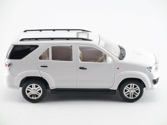 Centy Toys Plastic Fortuner Model Car, Pack Of 1, White, Kid,Adult,Toddler