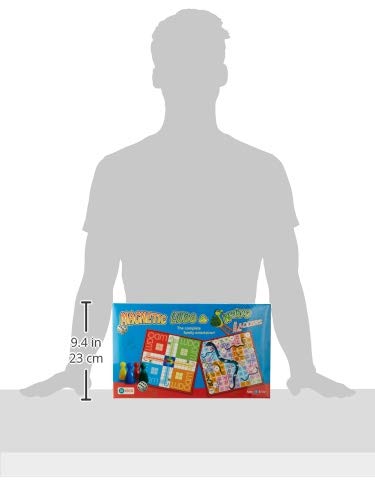 Ekta Magnetic Ludo & Snakes ‘n’ Ladders | 2-in-1 Travel-Friendly Board Game Set for Families