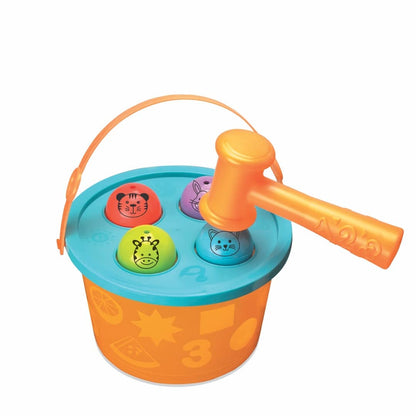 Kiddy’s Basket Play – Hammer & Sort Combo | 2-in-1 Toddler Learning Toy