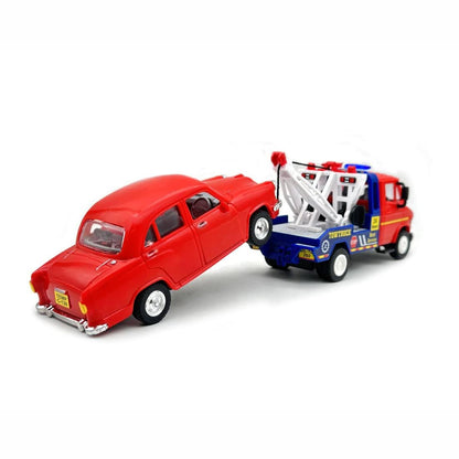 CENTY TUF 07 Tow Truck Pull Back Toy for 3Y+ Assorted Colours