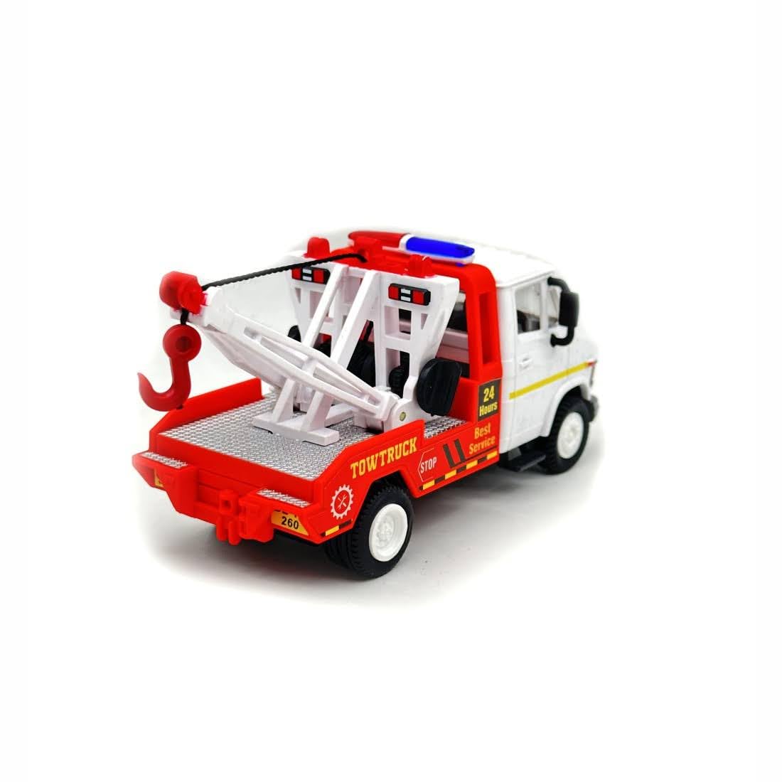 CENTY TUF 07 Tow Truck Pull Back Toy for 3Y+ Assorted Colours