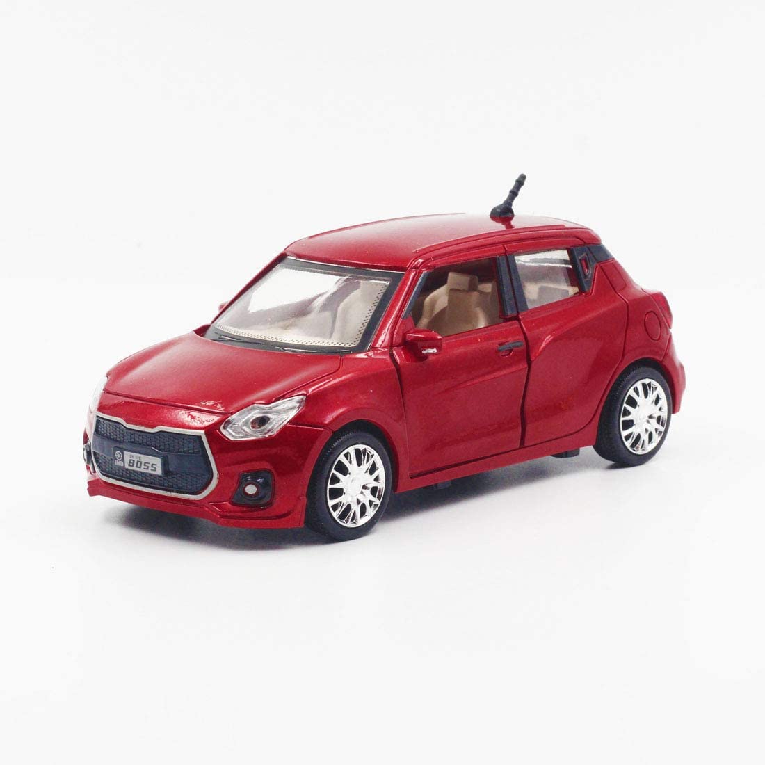 Centy Alloy Drift Car (Pack of 1) | Door-Openable Pull-Back Hatchback Toy with Alloy Wheel Look
