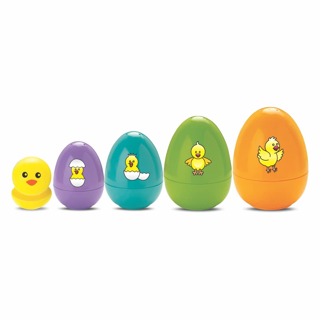 Find the Chick in Egg – Nesting Toy | Montessori Sorting & Matching Play