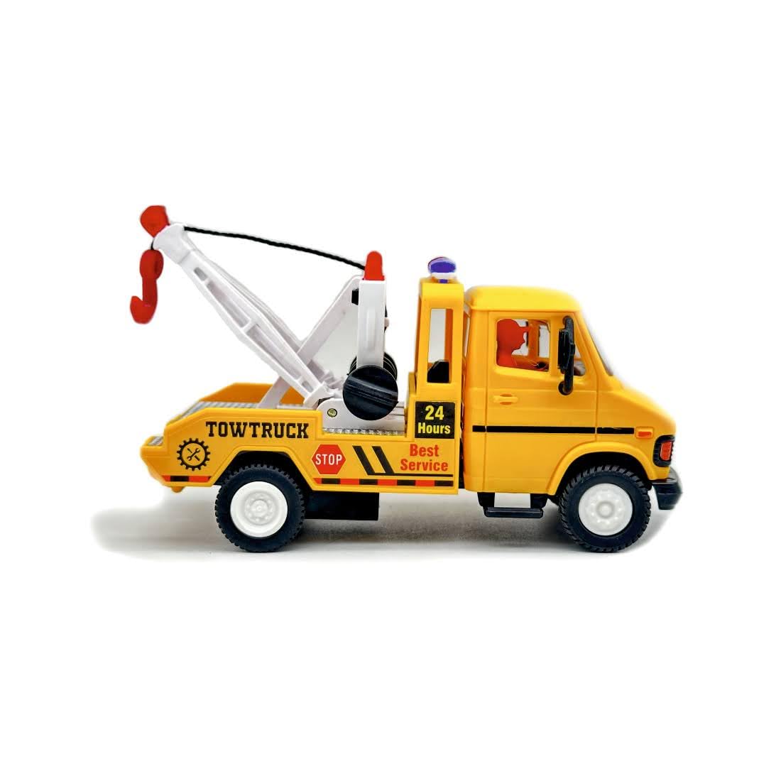 CENTY TUF 07 Tow Truck Pull Back Toy for 3Y+ Assorted Colours
