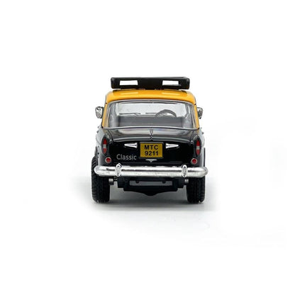 Bombay Ambassador Taxi – Pull-Back Car | Classic Indian Collectible Toy