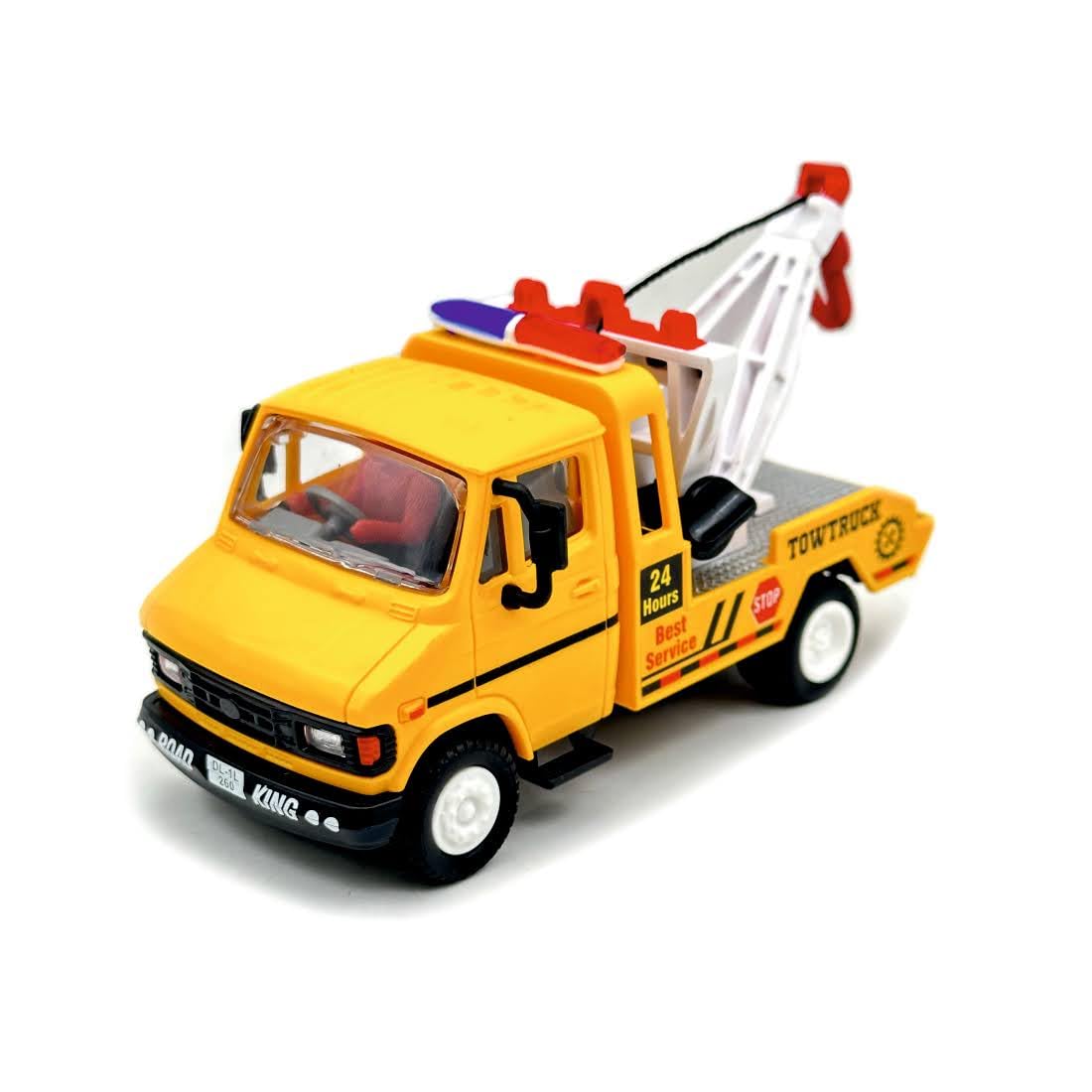 CENTY TUF 07 Tow Truck Pull Back Toy for 3Y+ Assorted Colours