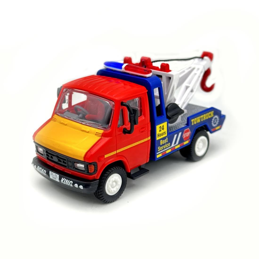 CENTY TUF 07 Tow Truck Pull Back Toy for 3Y+ Assorted Colours