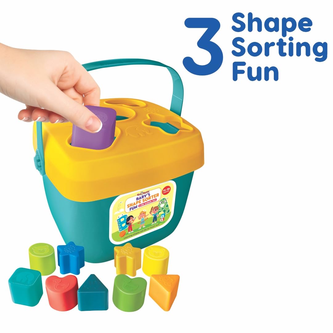Smart Play 4-in-1 Gift Set | Toddler Shape Sorting & Pretend Play Toy