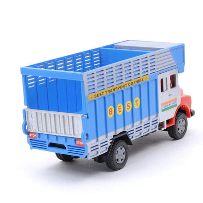 Public Truck – Heavy-Duty Pull-Back Toy Vehicle for Kids | Rugged Design with Free Wheel Action