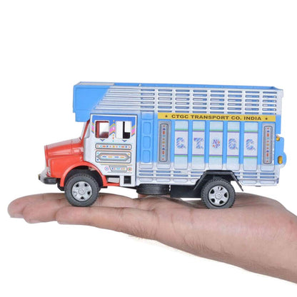 Public Truck – Heavy-Duty Pull-Back Toy Vehicle for Kids | Rugged Design with Free Wheel Action