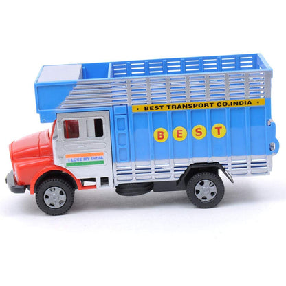 Public Truck – Heavy-Duty Pull-Back Toy Vehicle for Kids | Rugged Design with Free Wheel Action