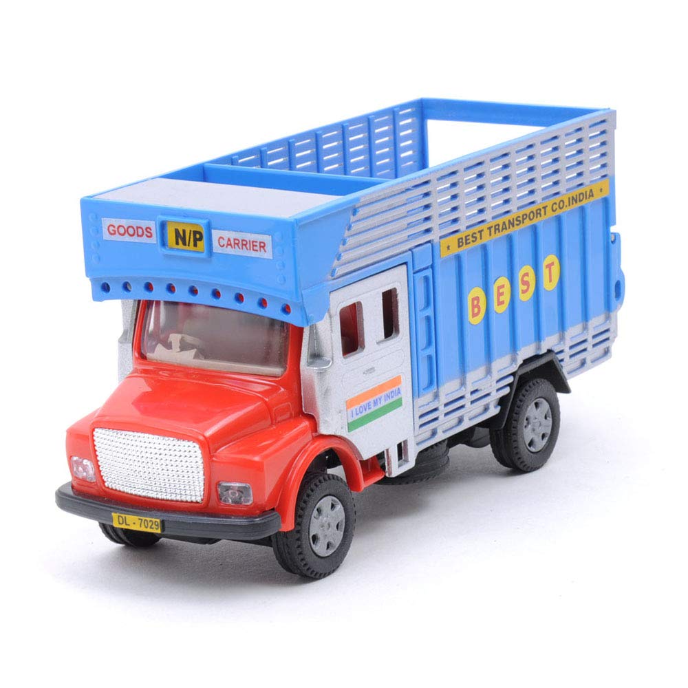 Public Truck – Heavy-Duty Pull-Back Toy Vehicle for Kids | Rugged Design with Free Wheel Action