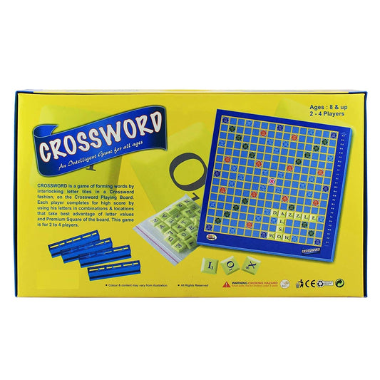 Ekta Crossword Game (Folding Board) | Portable Word-Building Family Game