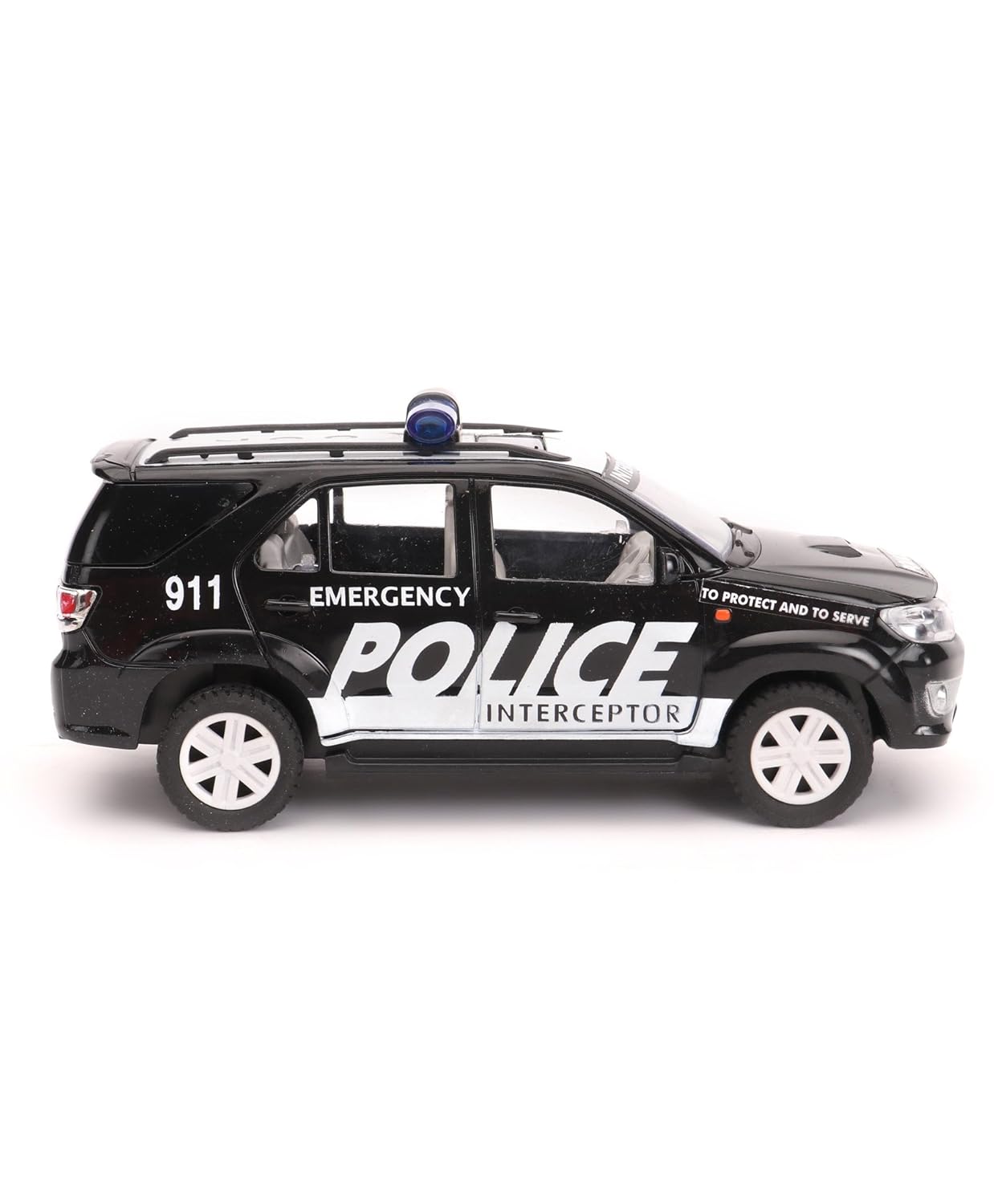 Police Interceptor Fortune – Pull-Back Police Car Toy for Kids | Durable Plastic | Centy
