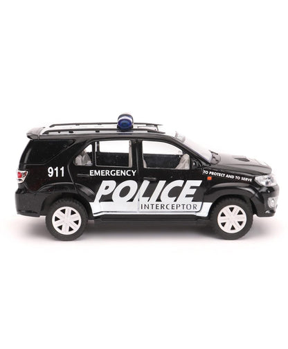 Police Interceptor Fortune – Pull-Back Police Car Toy for Kids | Durable Plastic | Centy