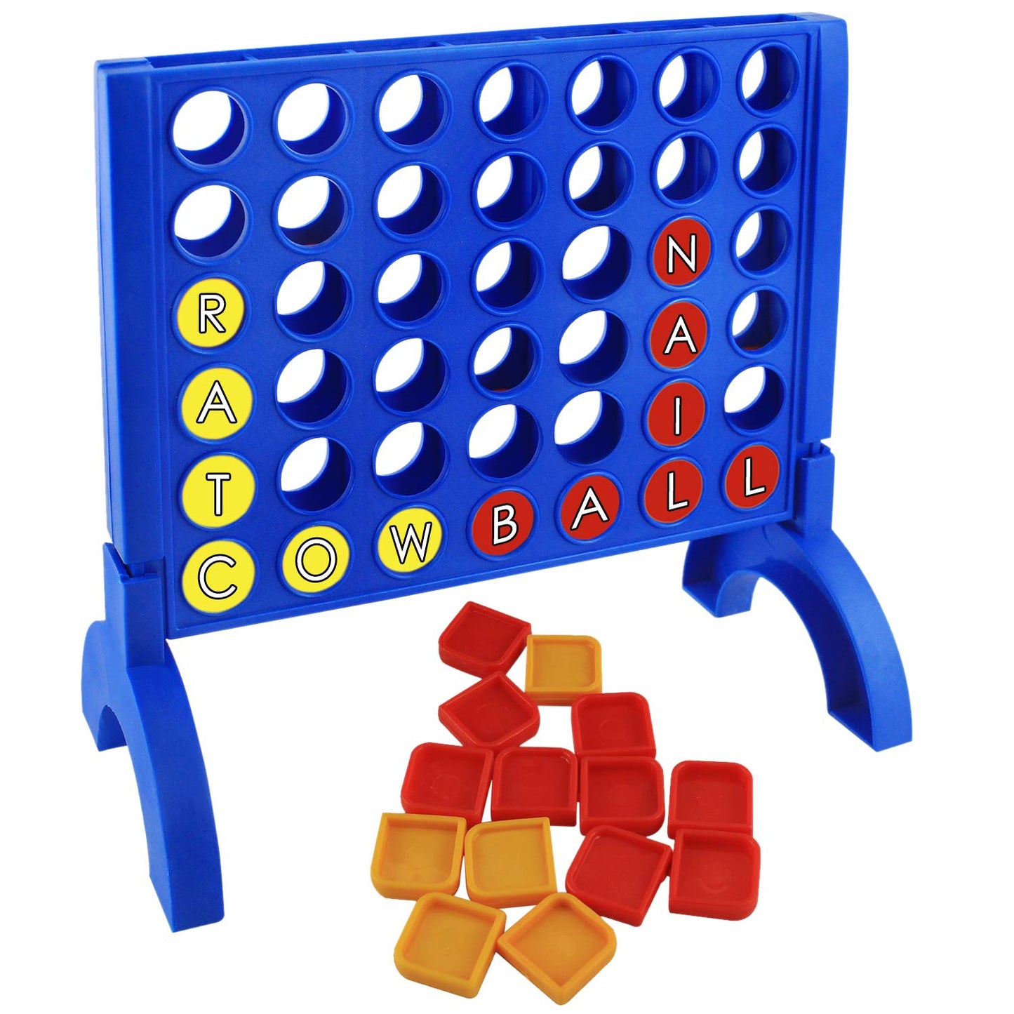 Ekta Word Building Board Game | Educational Spelling & Vocabulary Toy for Kids (Travel Edition)