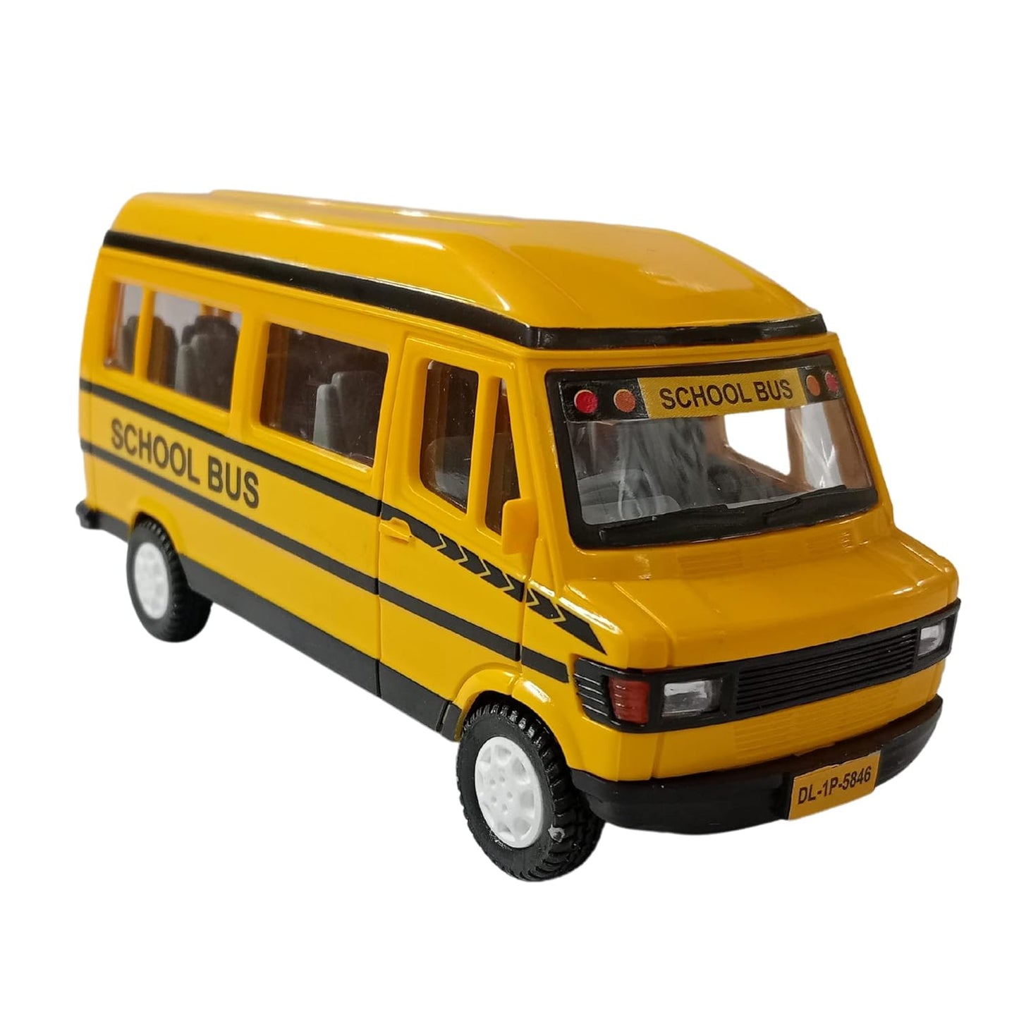 Centy TMP Travel India Pull-Back Bus | Openable Tailgate City Bus Toy for Kids