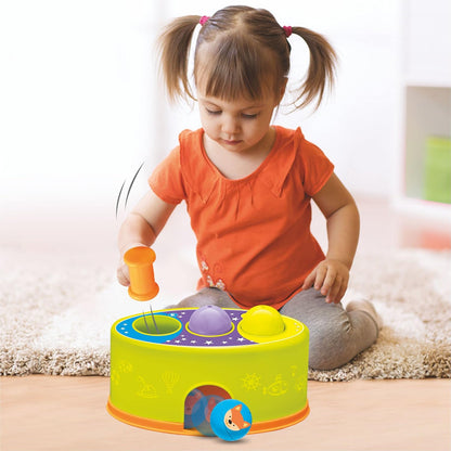 Toddler’s Delight 2-in-1 Ramp & Pound Ball Set | Early Learning Activity Toy