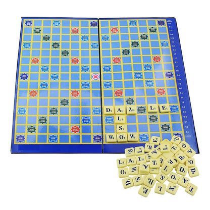 Ekta Crossword Game (Folding Board) | Portable Word-Building Family Game