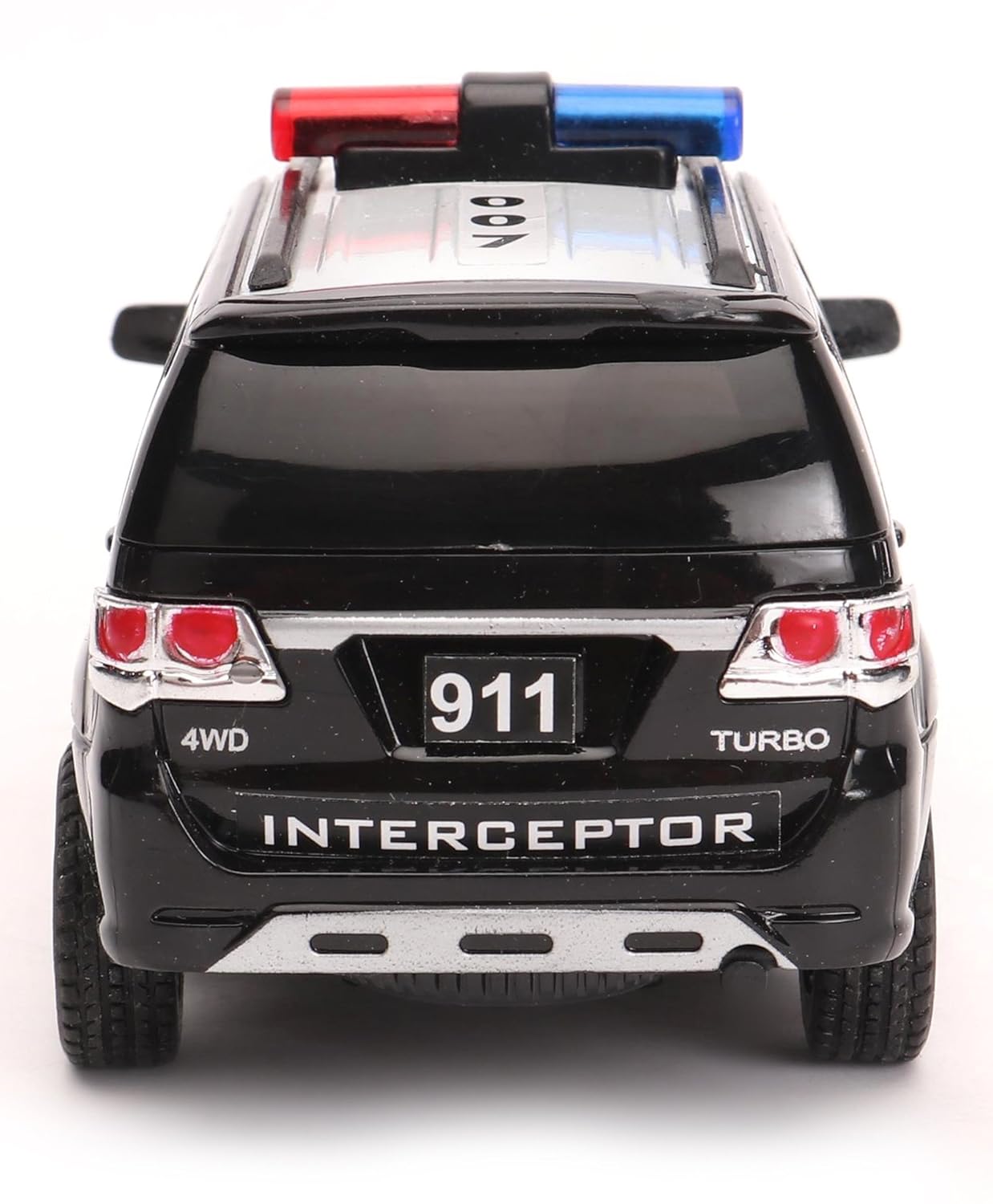 Police Interceptor Fortune – Pull-Back Police Car Toy for Kids | Durable Plastic | Centy