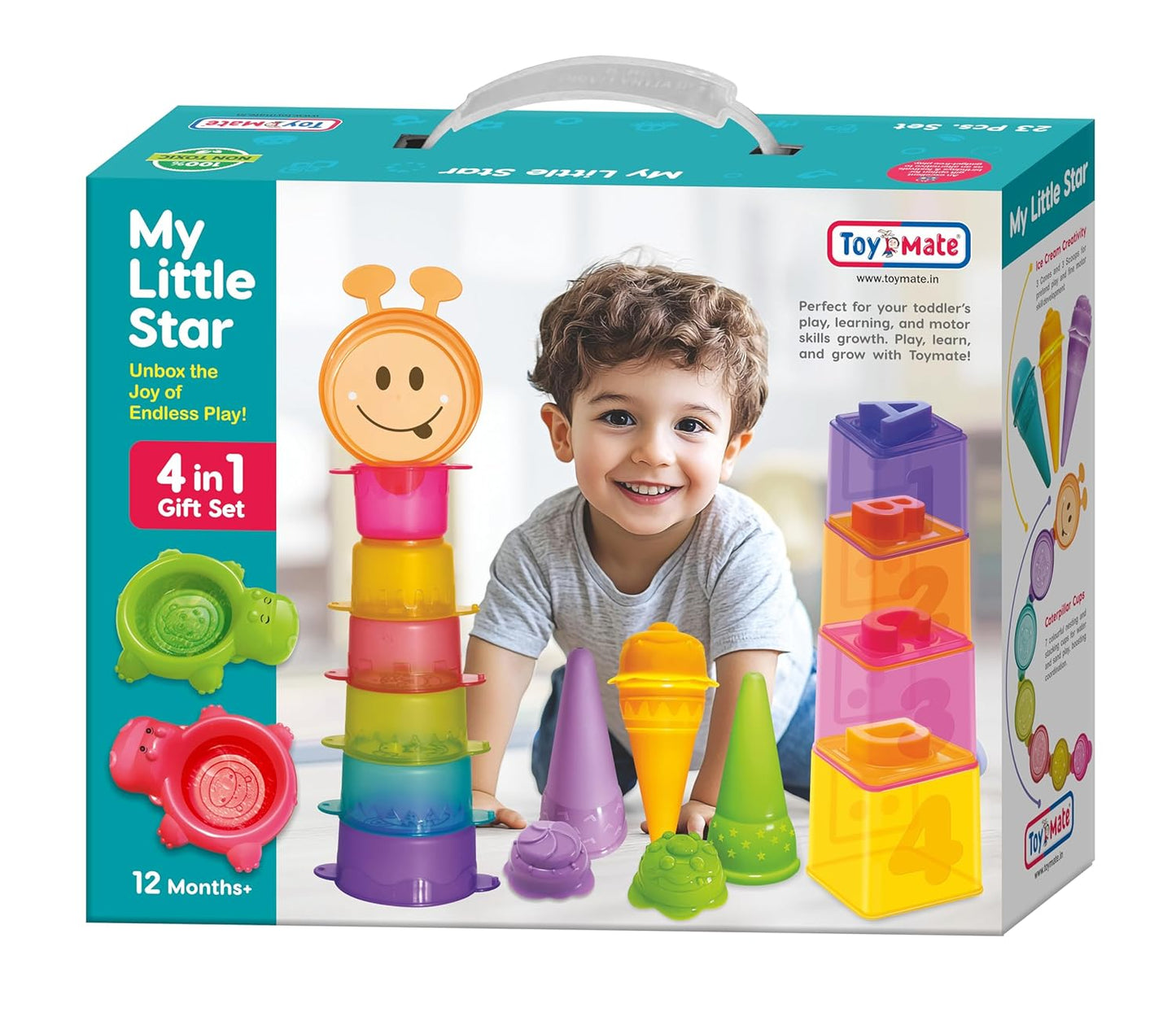 My Little Star 4-in-1 Gift Set | Toddler Sensory & Cognitive Play Toy