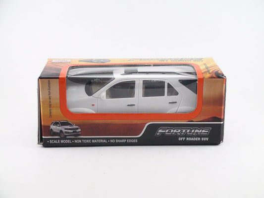 Centy Toys Plastic Fortuner Model Car, Pack Of 1, White, Kid,Adult,Toddler