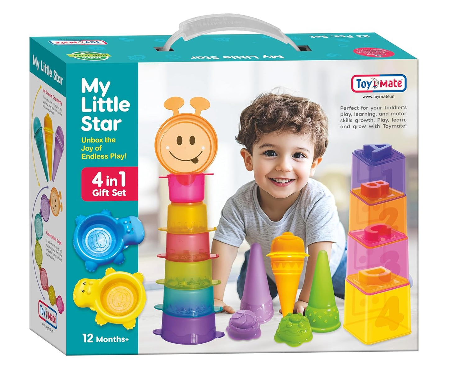 My Little Star 4-in-1 Gift Set | Toddler Sensory & Cognitive Play Toy