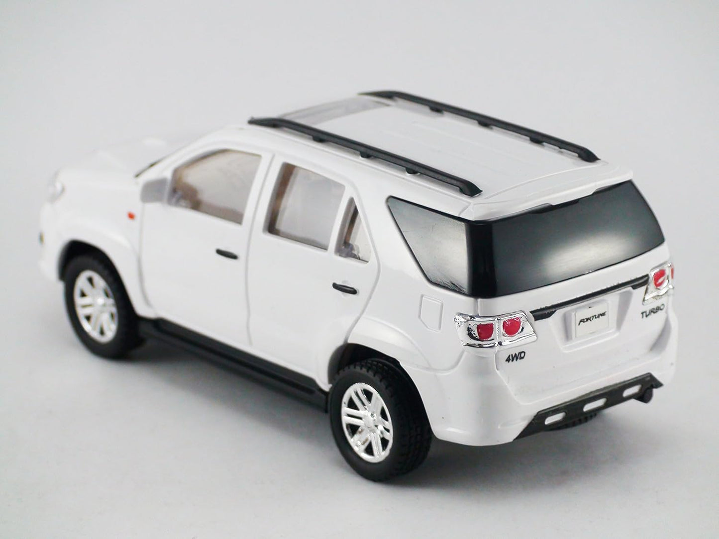 Centy Toys Plastic Fortuner Model Car, Pack Of 1, White, Kid,Adult,Toddler