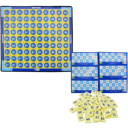 Ekta Housie (Tambola) Board Game with 48 Reusable Cards | Classic Family Party Game Set