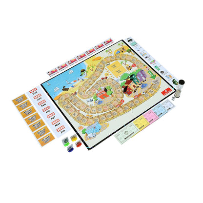 Folks Work Paying Guest Board Game – Fun Family Strategy Game for Kids & Adults (4 Players)