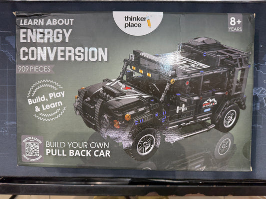 Energy Conversion Storm Rider XT Pull-Back Car | High-Speed Racing Toy for Kids