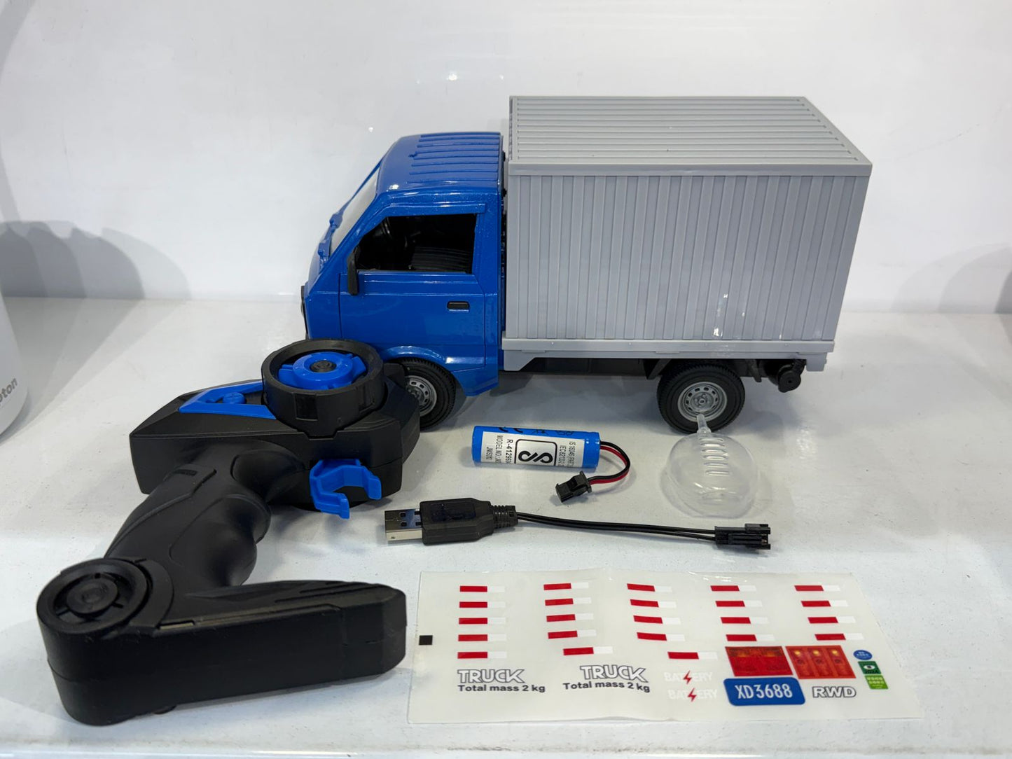 Toy Boi Cargo Tampu – Blue Heavy-Duty Vehicle Toy for Kids | Durable Transport & Pretend Play Truck